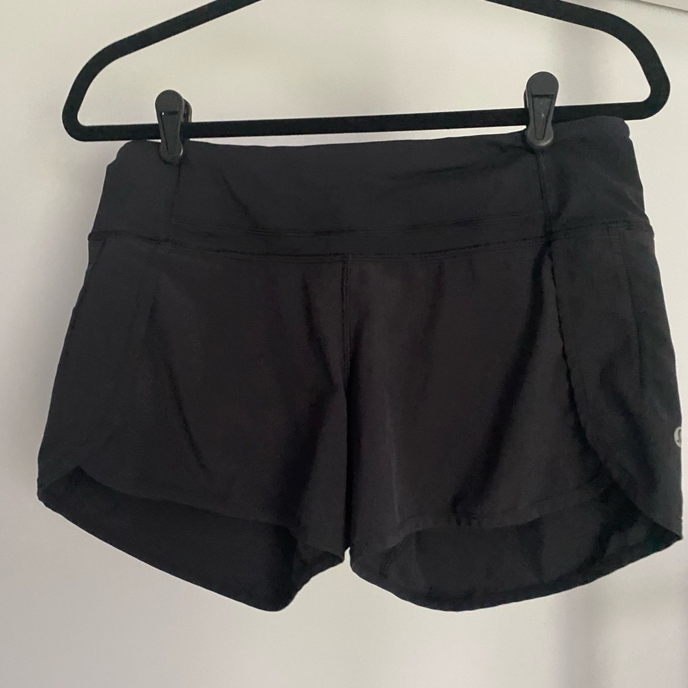 Lululemon Athletica Black Athletic Shorts